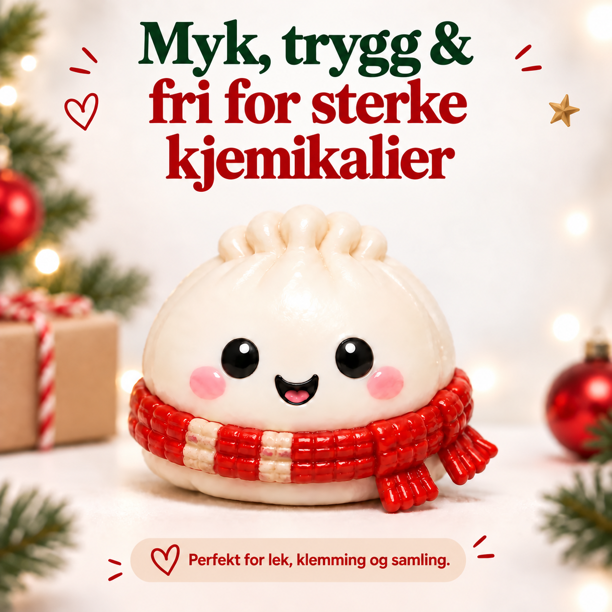 Ingen sterke kjemikalier!